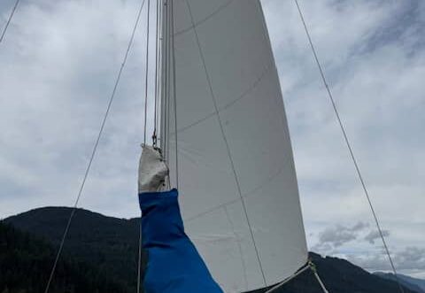 Sailboat on the water