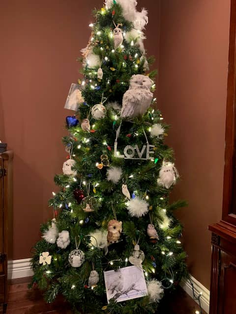 Owl Christmas Tree